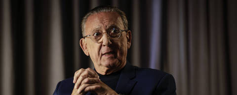 cuphead cdv oficial - SÃO PAULO, SP, BRASIL, 04.06.2025 - GALVÃO-BUENO-ENTREVISTA-F5 - Retrato de Galvão Bueno em entrevista à Folha, para o colunista Gabriel Vaquer, no nono andar. (Foto: Bruno Santos/Folhapress)